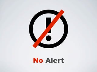 No Alert
 