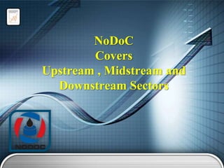 NoDoC
Covers
Upstream , Midstream and
Downstream Sectors

 