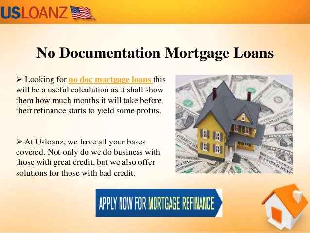 no documentation loan no documentation loan