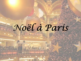 Noël à Paris 