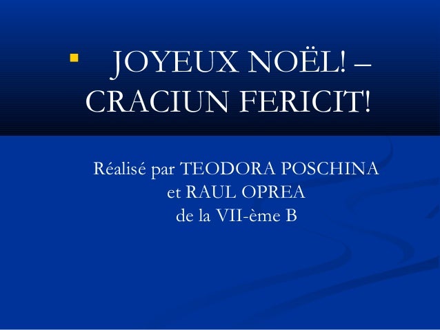 Noel En Roumanie