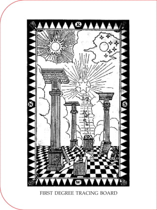 FIRST DEGREE TRACING BOARD
 