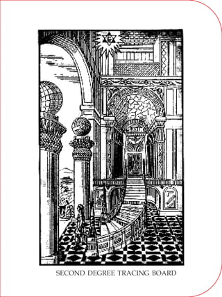 SECOND DEGREE TRACING BOARD
 