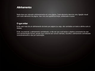 NoçõEs BáSicas De Planejamento Visual