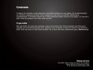 NoçõEs BáSicas De Planejamento Visual