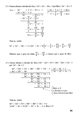 Noções de matemática vol.7