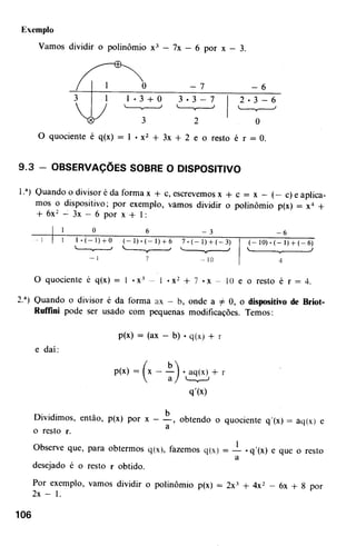 Noções de matemática vol.7