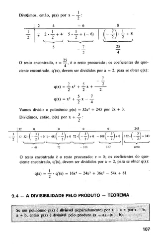 Noções de matemática vol.7