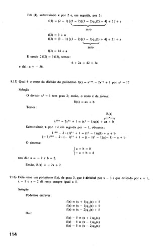 Noções de matemática vol.7