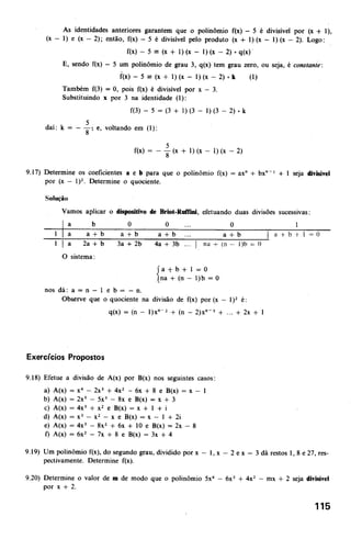 Noções de matemática vol.7