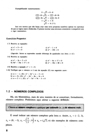 Noções de matemática vol.7