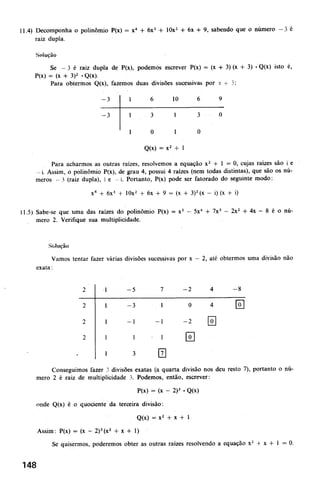 Noções de matemática vol.7
