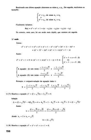 Noções de matemática vol.7