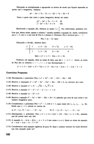 Noções de matemática vol.7