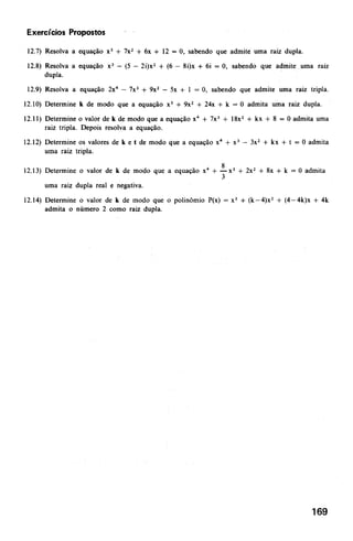 Noções de matemática vol.7