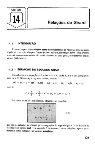 Noções de matemática vol.7