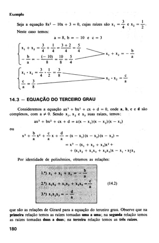 Noções de matemática vol.7