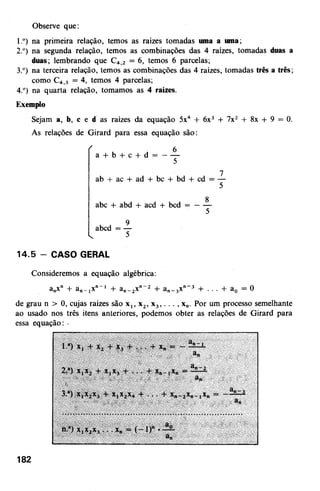 Noções de matemática vol.7