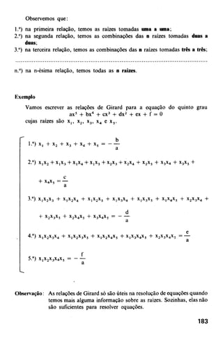 Noções de matemática vol.7