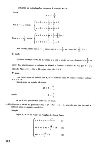 Noções de matemática vol.7