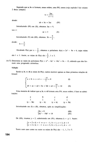 Noções de matemática vol.7