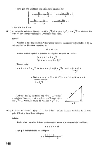 Noções de matemática vol.7