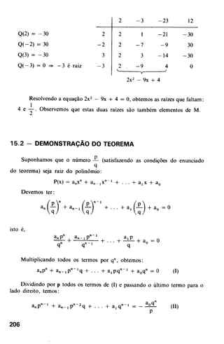 Noções de matemática vol.7