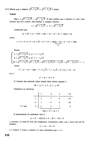 Noções de matemática vol.7