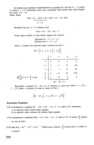 Noções de matemática vol.7