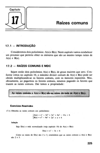 Noções de matemática vol.7