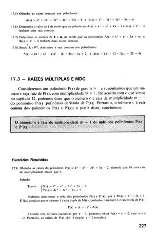 Noções de matemática vol.7
