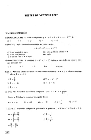 Noções de matemática vol.7