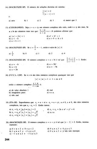 Noções de matemática vol.7