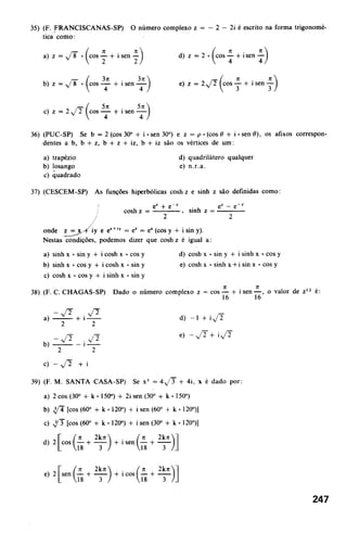 Noções de matemática vol.7