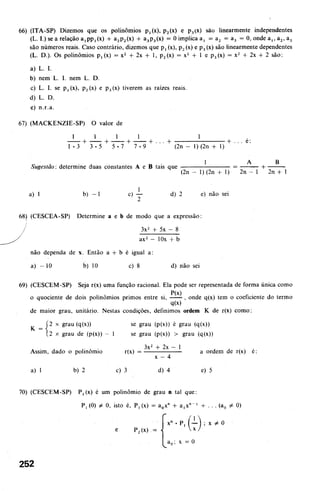 Noções de matemática vol.7