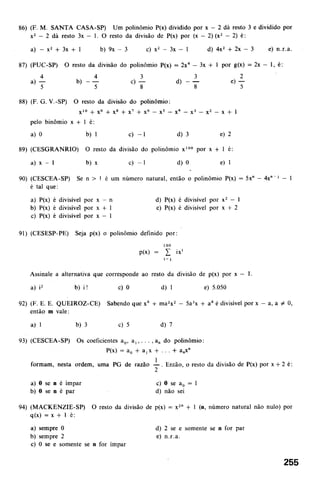 Noções de matemática vol.7