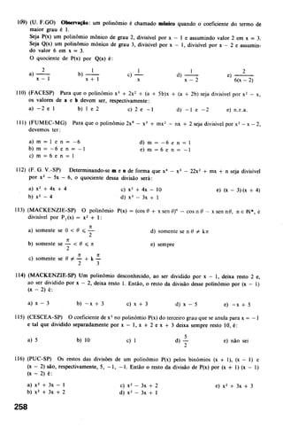 Noções de matemática vol.7