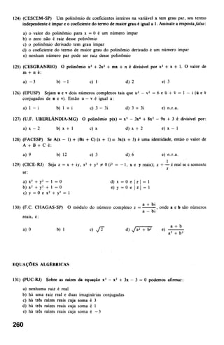Noções de matemática vol.7