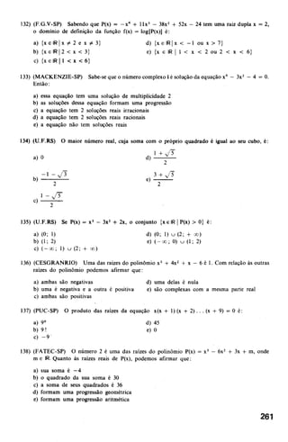 Noções de matemática vol.7