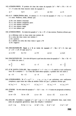 Noções de matemática vol.7