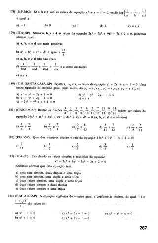 Noções de matemática vol.7