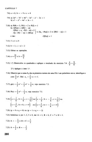 Noções de matemática vol.7