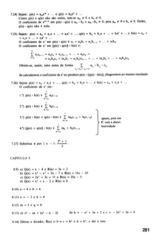 Noções de matemática vol.7