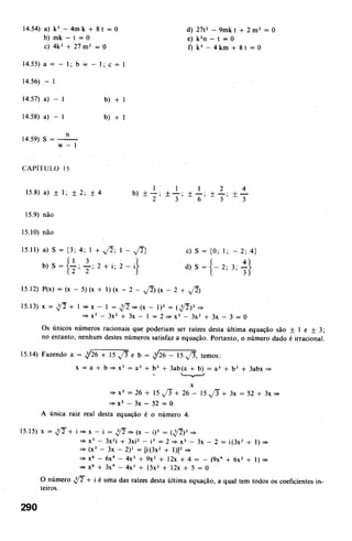 Noções de matemática vol.7