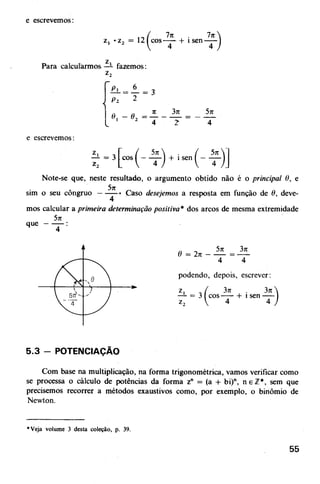 Noções de matemática vol.7