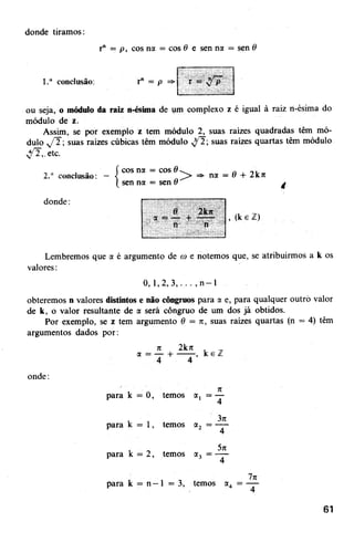 Noções de matemática vol.7