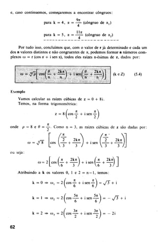 Noções de matemática vol.7