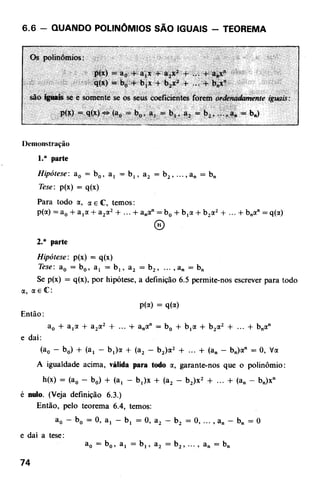 Noções de matemática vol.7