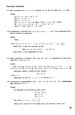 Noções de matemática vol.7