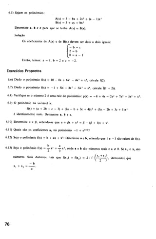Noções de matemática vol.7